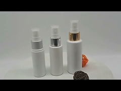 24/410 Bombas de pulverização de névoa fina de alumínio dourado