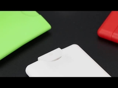 15 ml de frasco de pulverização portátil de cartão de crédito mini